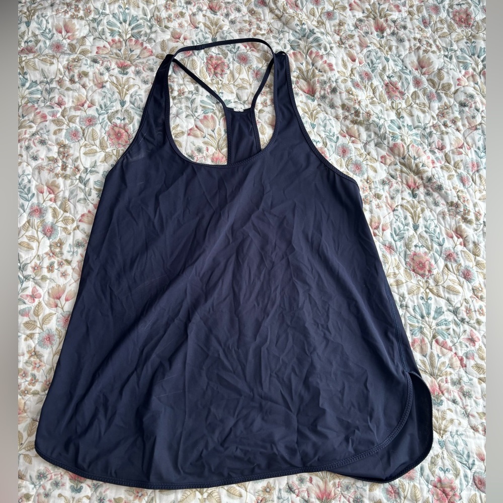 Lululemon Coastal Tank Navy Blue Size 8